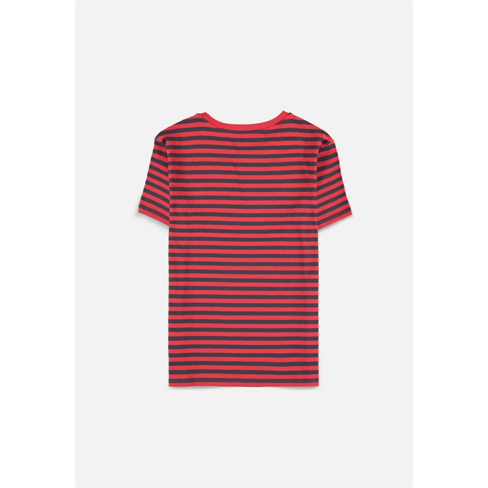 Disney Cruella - Striped T-shirt Femme - Rouge/Noir